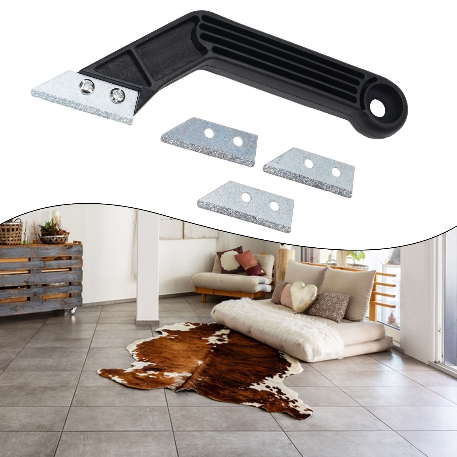 Tile Gap Grout Cleaning Remover Wall Floor Tiles Joint Cleaner Scraper Tool