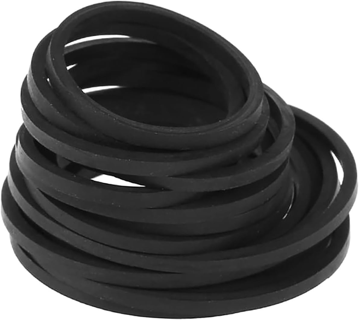 Pack of 50 DVD Rubber Belt 30-135Mm Cassette Mixed Square Belts for Disc Drives