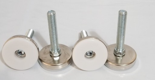 4 Pc Furniture Leveling Level Feet 3" x 1.5"