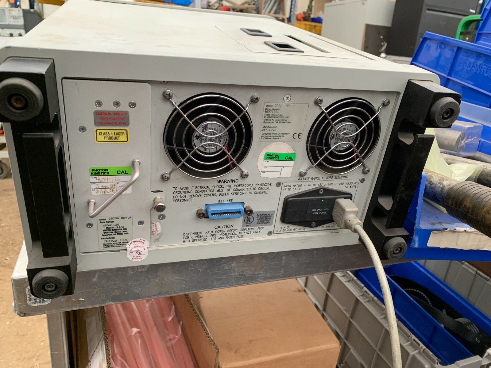 Photon Kinetics Model 6500 OTDR - 662SA Rev A - Tested