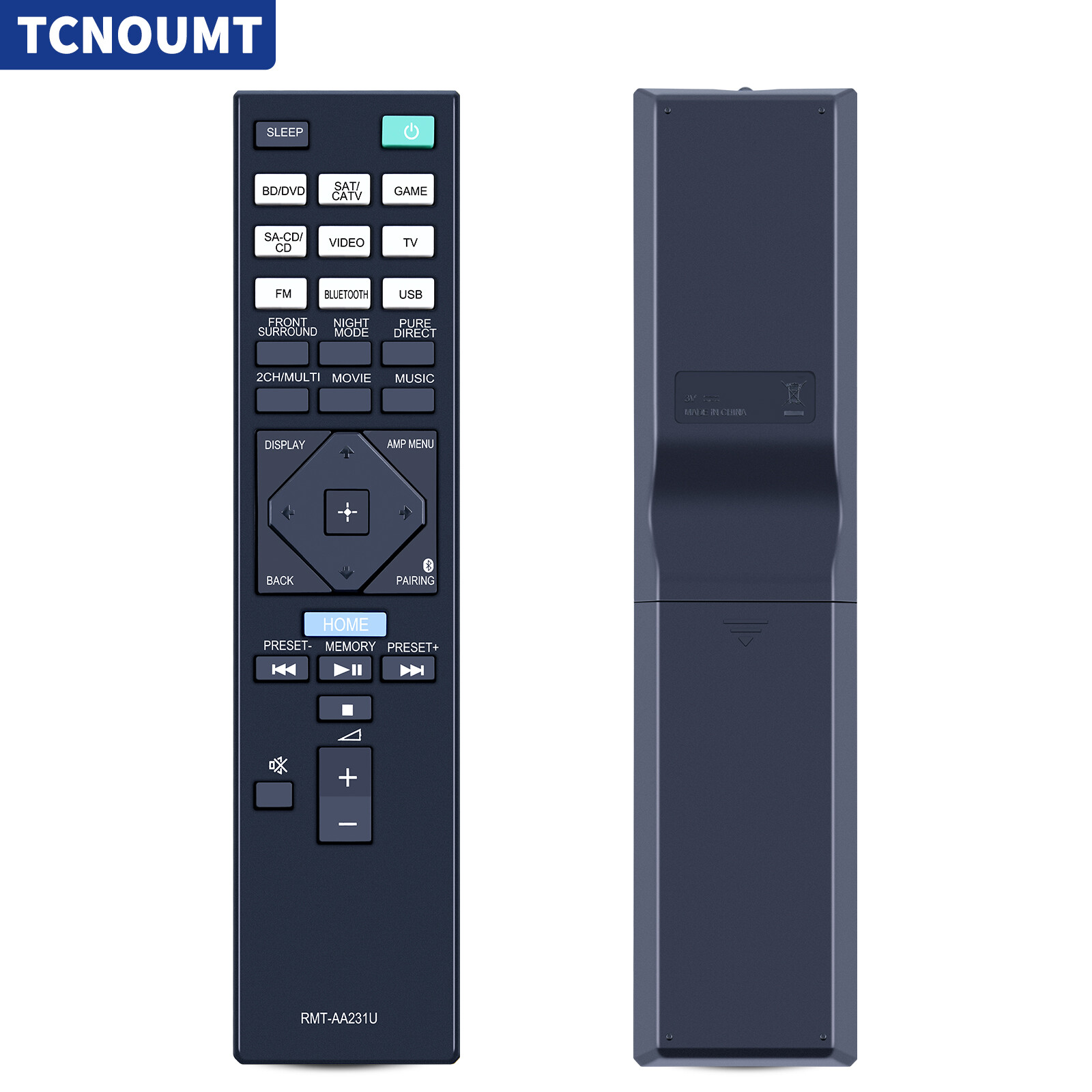 New RMT-AA231U Remote Control For Sony AV Receiver STR-DH770 STRDH770
