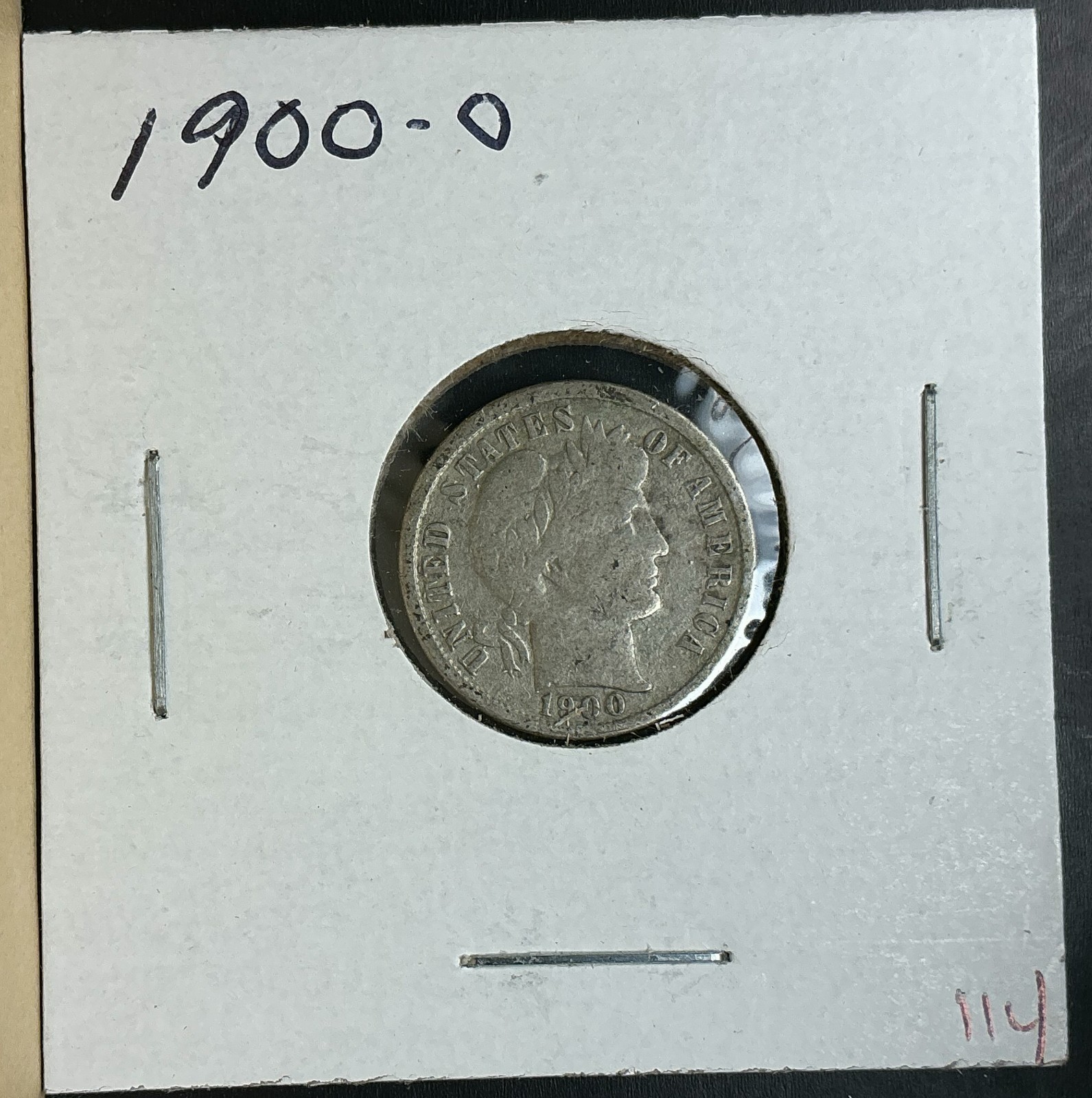 1900-O Barber Liberty Dime New Orleans rare date silver collection great coin