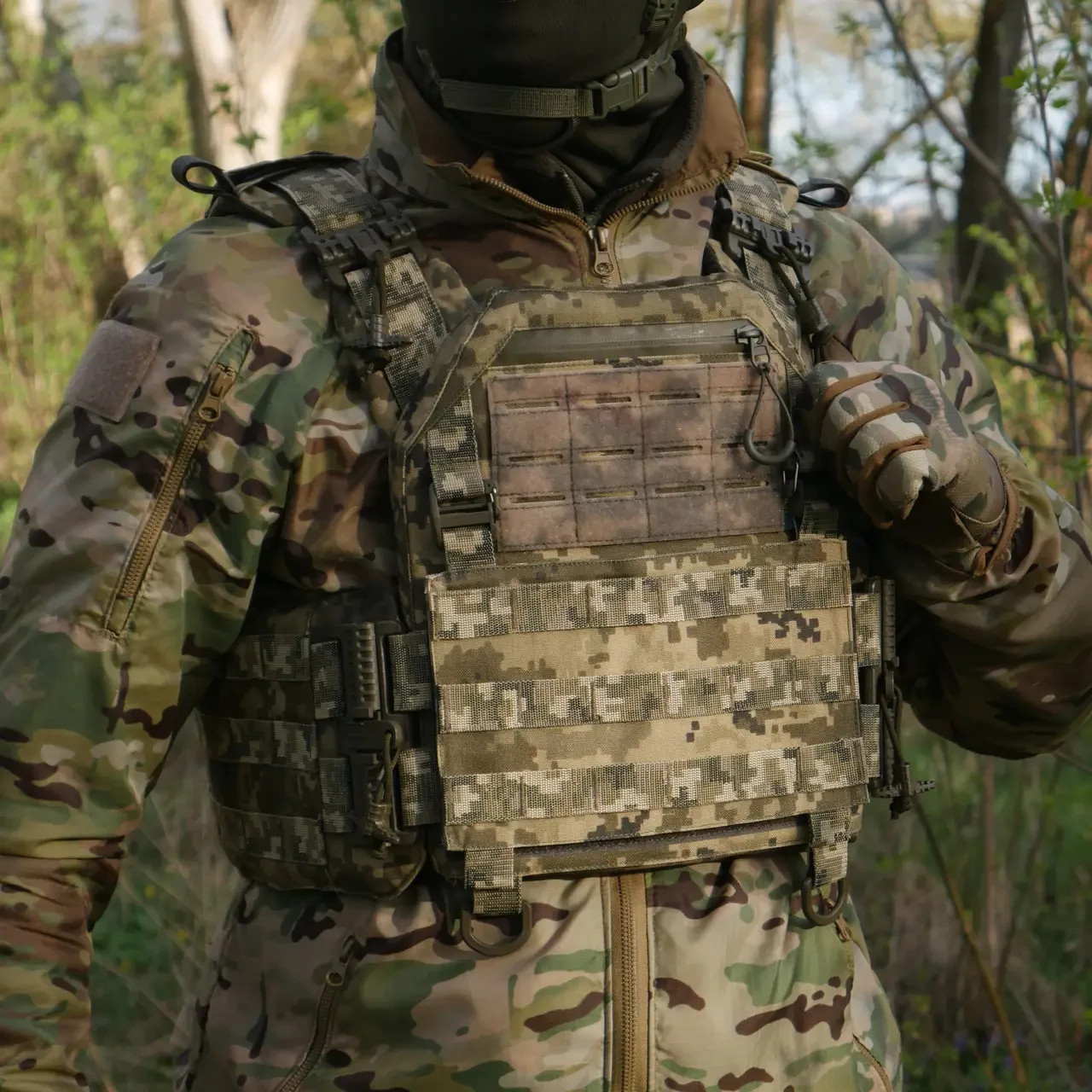 Plate carrier armor Kiborg GU gen.2 Pixel🇺🇦
