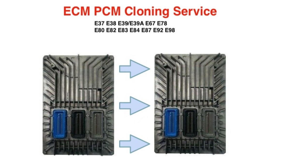 GM ECM Cloning Service Plug & Play E37 E38 E39 E67 E78 E80 E82 E83 E84 E87 E92