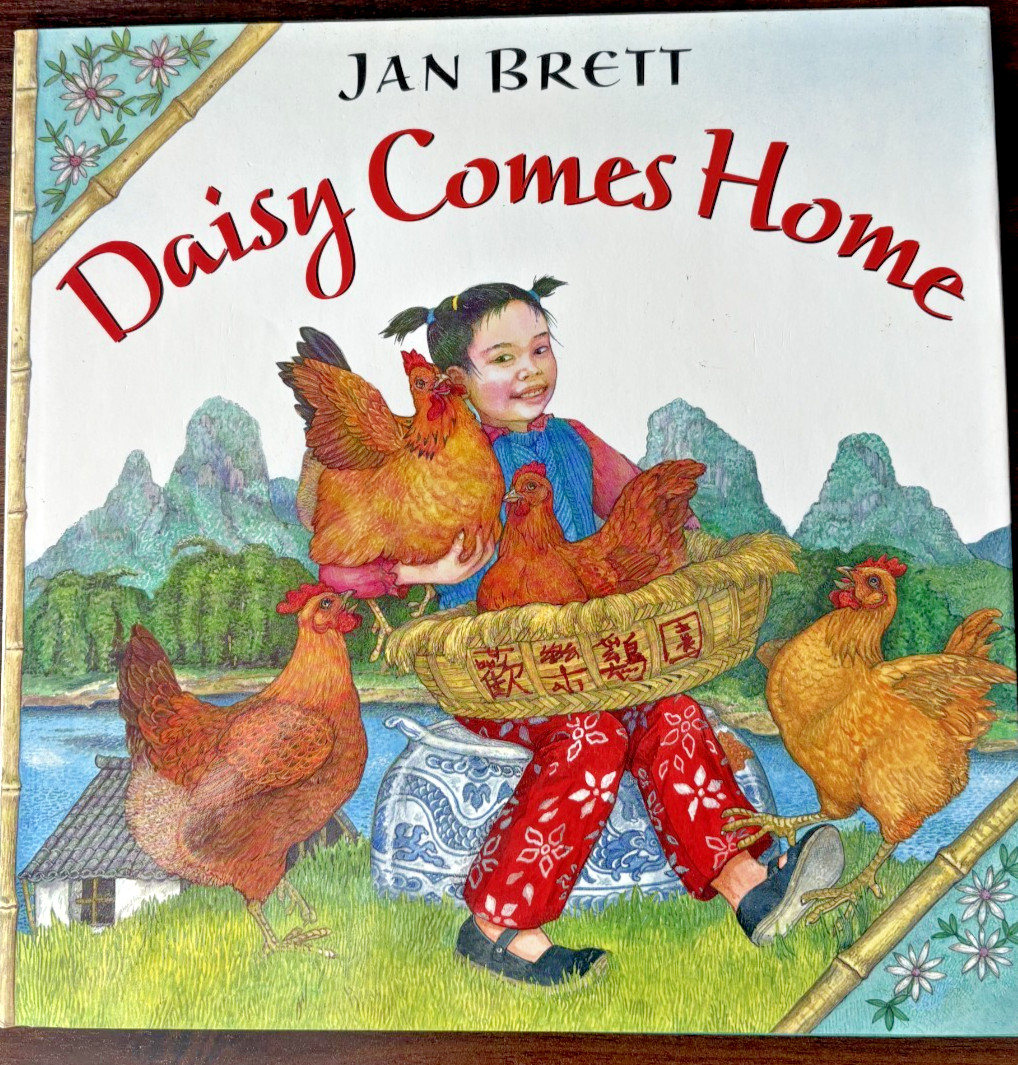 DAISY COMES HOME - HARDCOVER School BRAND NEW Jan Brett READ ALOUDS