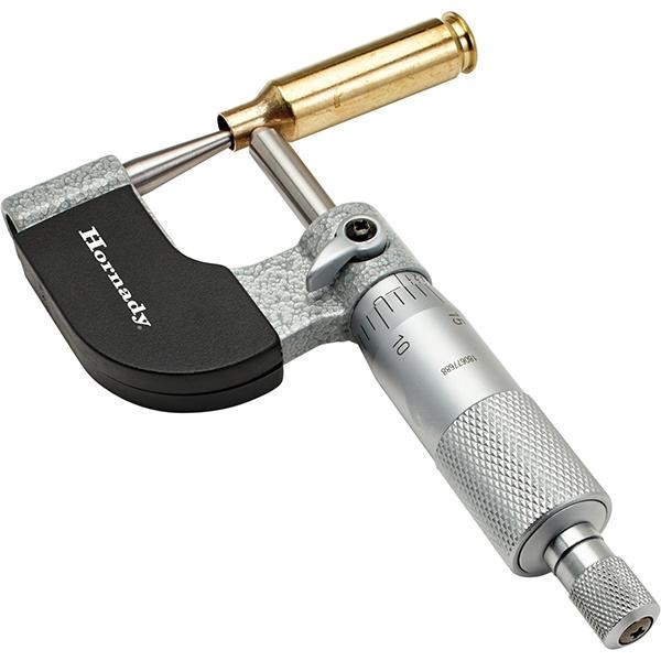 Hornady Vernier Ball Micrometer with a Ball Anvil & Chamfered Spindle  050059