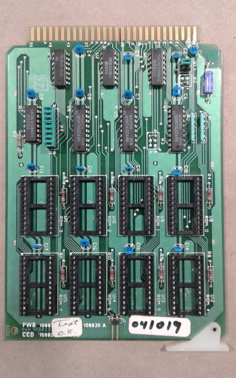 PWB 108827-A PWM 108828 A CCD 108824 A Circuit Board #019A18X7