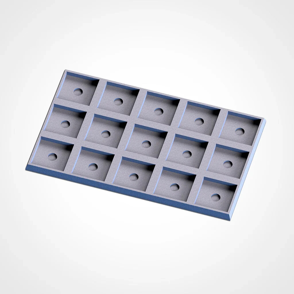 20mm to 25mm Square Adapter convertor Movement Trays - Txarli Factory