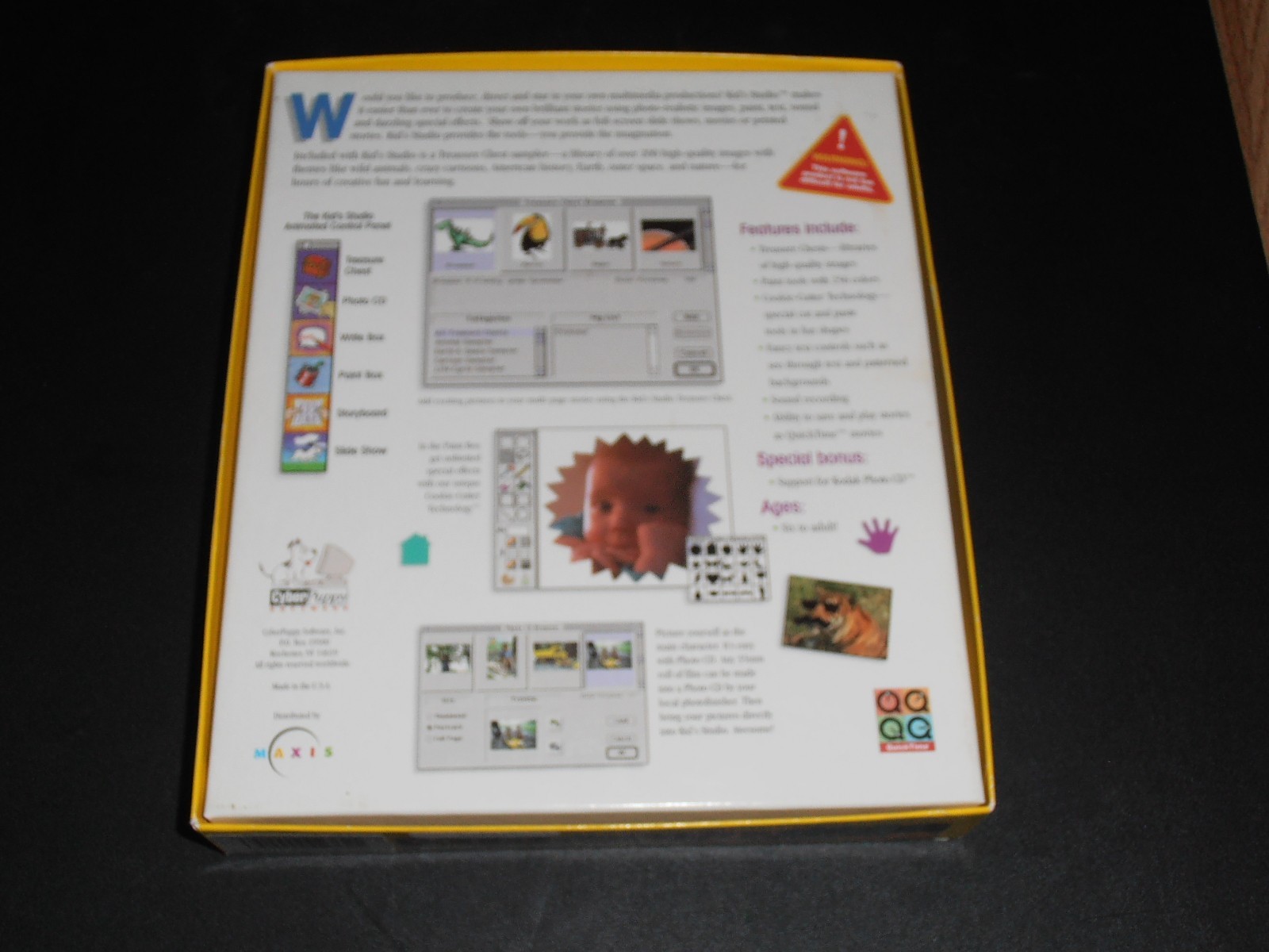 Kids Studio (Mac, 1993) Rare