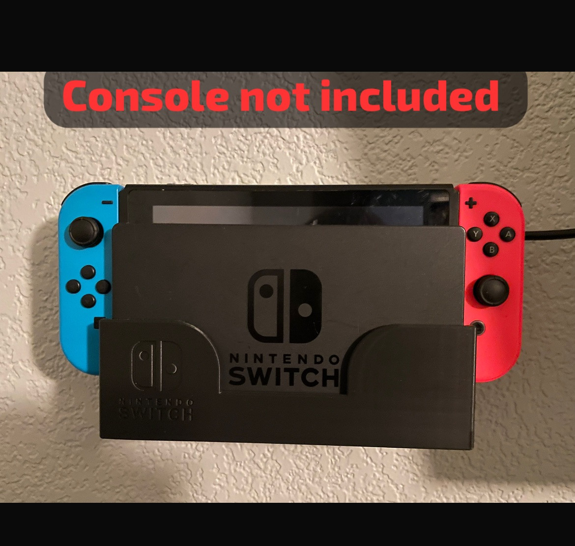 wall mount for nintendo switch