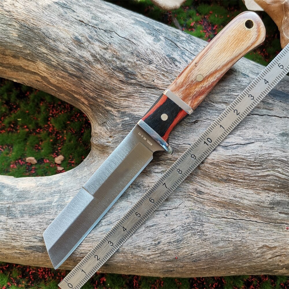 Sharp, high-quality stainless steel outdoor activities defense fixed knife tool