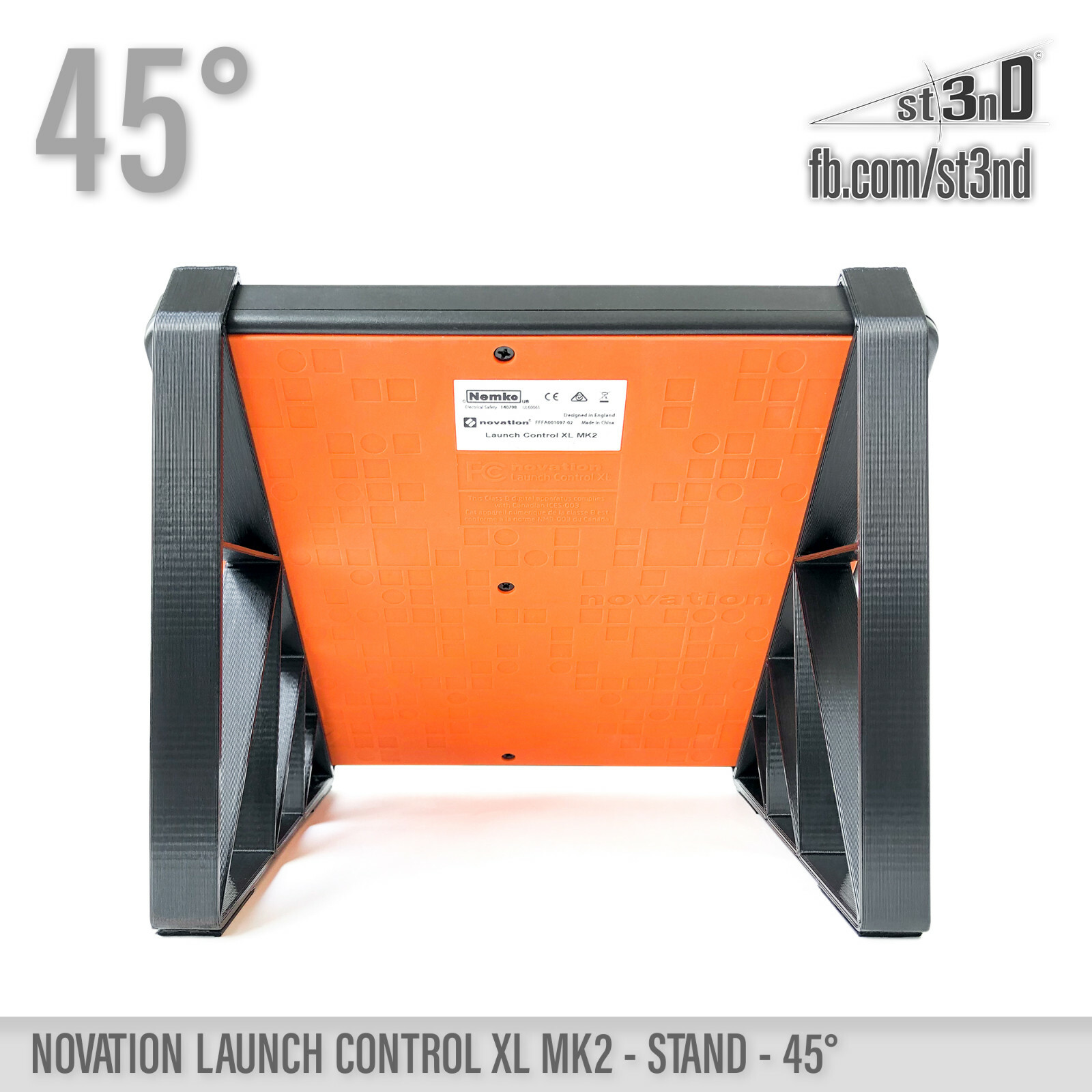 STAND for NOVATION LAUNCH CONTROL XL Mk2 - 45°