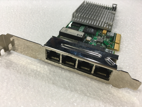 HP NC375T Quad Port PCIe Gigabit Server Netzwerk Karte 539931-001 491176-001