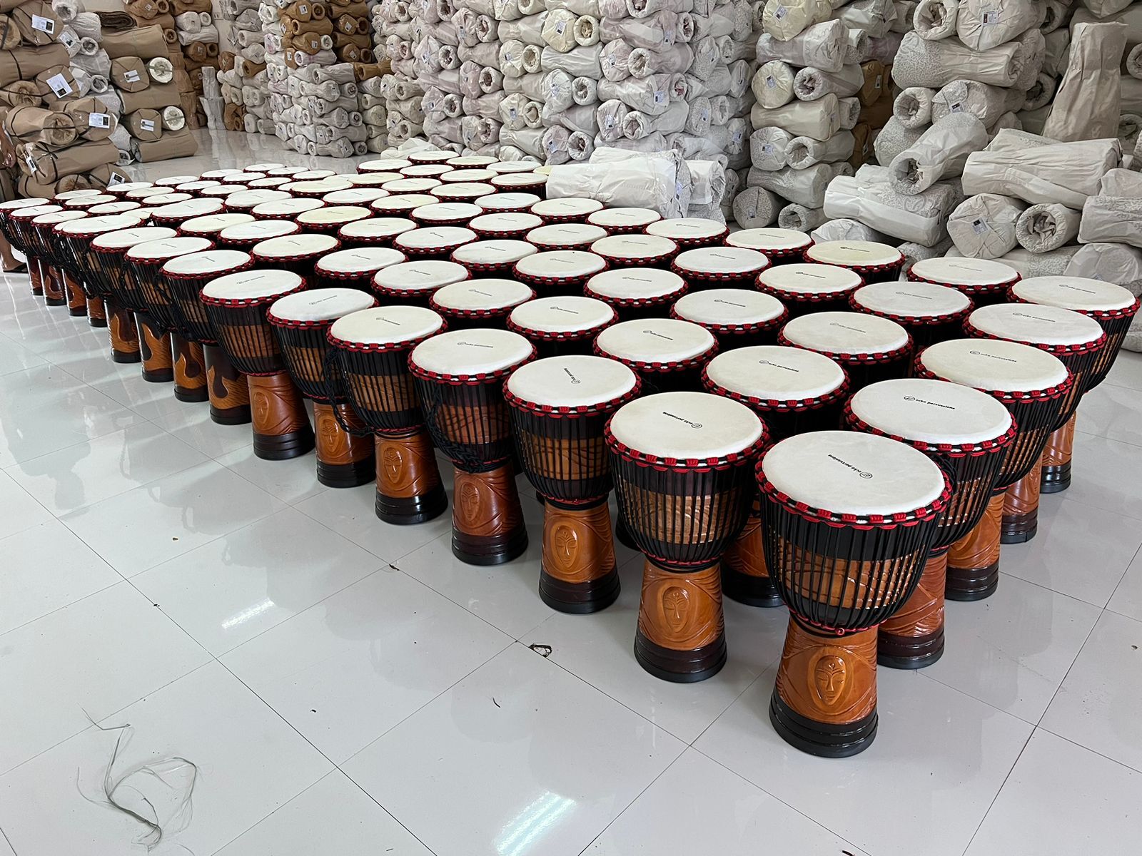 Large Djembe 60cm Height 12'' Head ( Totally Free Shipping in USA Mainland )