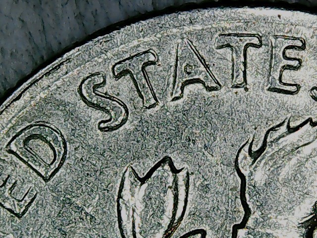 1976D Roosevelt Dime, Double United States.