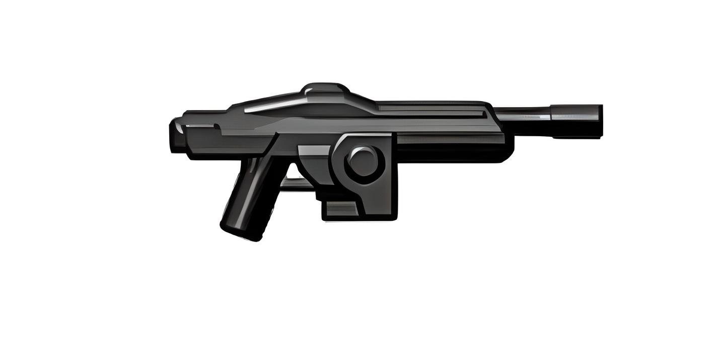 Brickarms Heavy Space Rifle (HSR)  Black compatible with Lego bricks