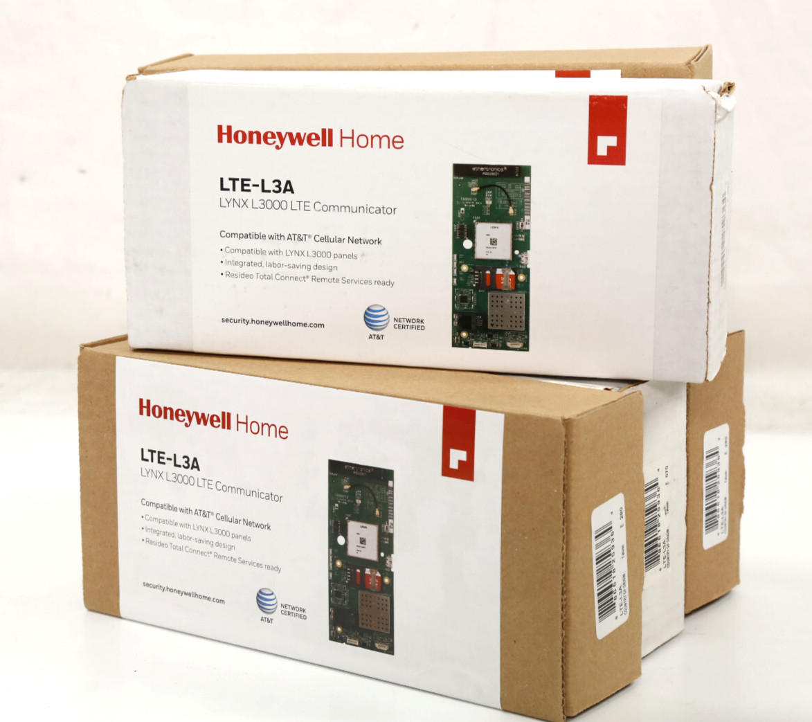 LOT of 5 Honeywell Home LYNX L3000 LTE Communicator LTE-L3A AT&T New