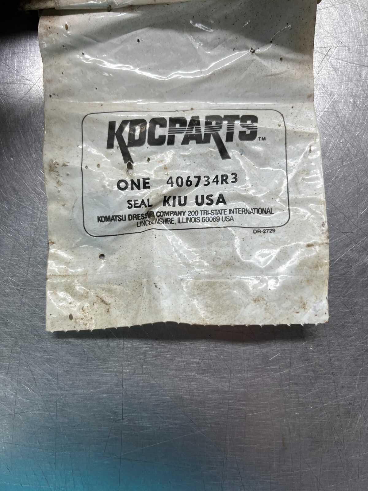 406734R3 Genuine OEM  KOMATSU  Dresser  O-RING SEAL   QTY of 2  O-RINGS