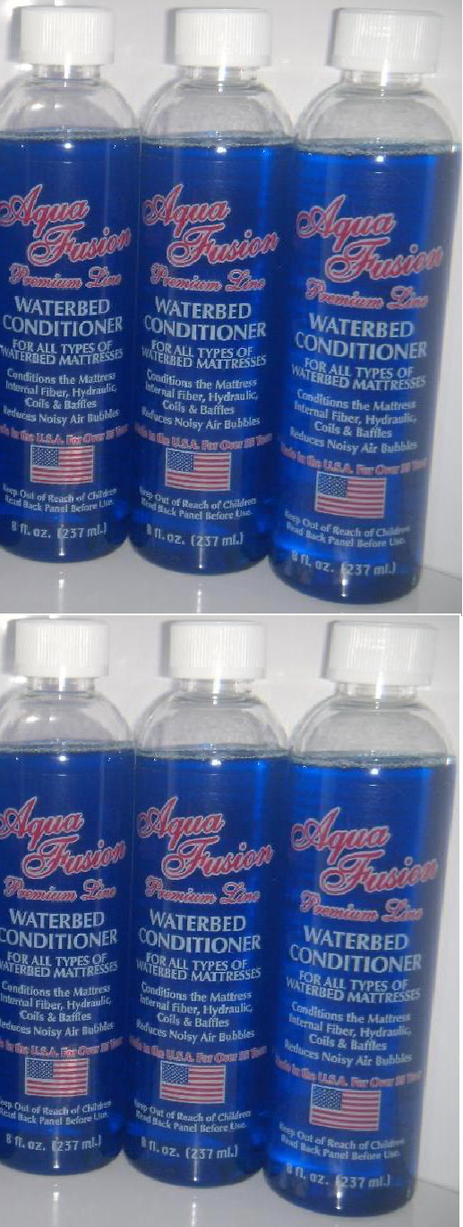 Six 8oz Premium Waterbed Conditioners for semi wave and waveless water mattress