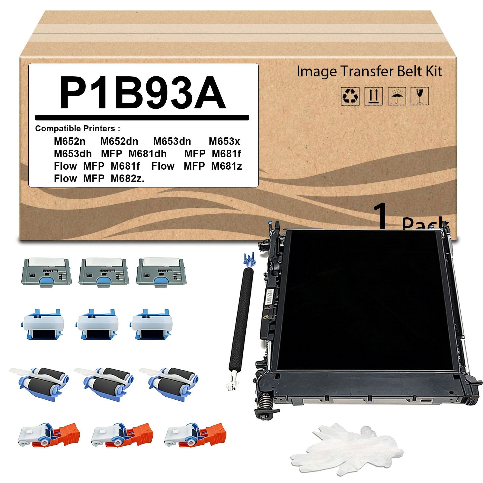 1 PK P1B93A Image Transfer Belt Kit Compatible For HP M652n M653x E65050dn
