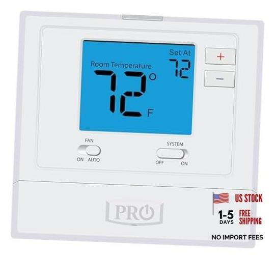 PRO1 T771 Single Stage Non-Programmable Wall Thermostat for 1 Heat/1 Cool