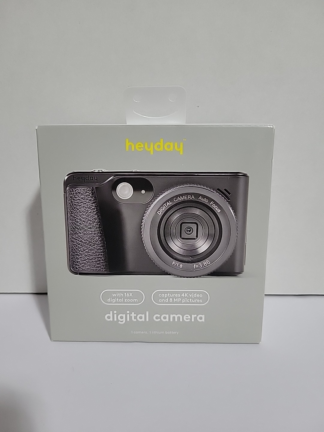 Heyday 8MP 4K Digital Camera Auto Focus 16x Zoom NEW