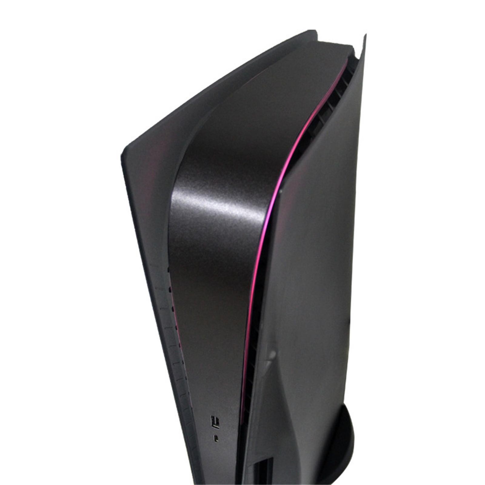 PVC Host Light Bar LED Fake Carbon Fiber Cooling Sticker For PS5 PlayStation 5