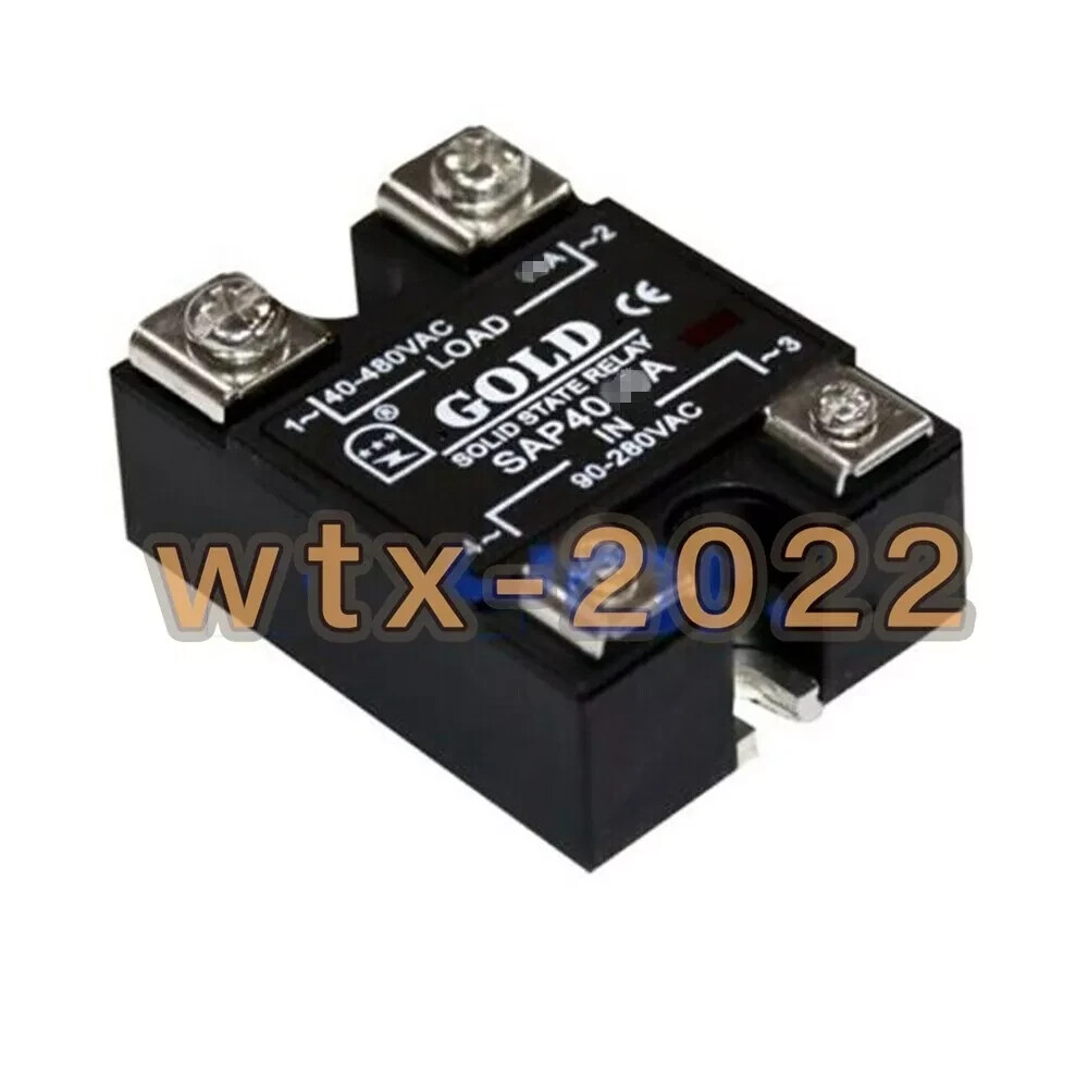 QTY:10 New For GOLD Solid state relay SAP4060A 60A