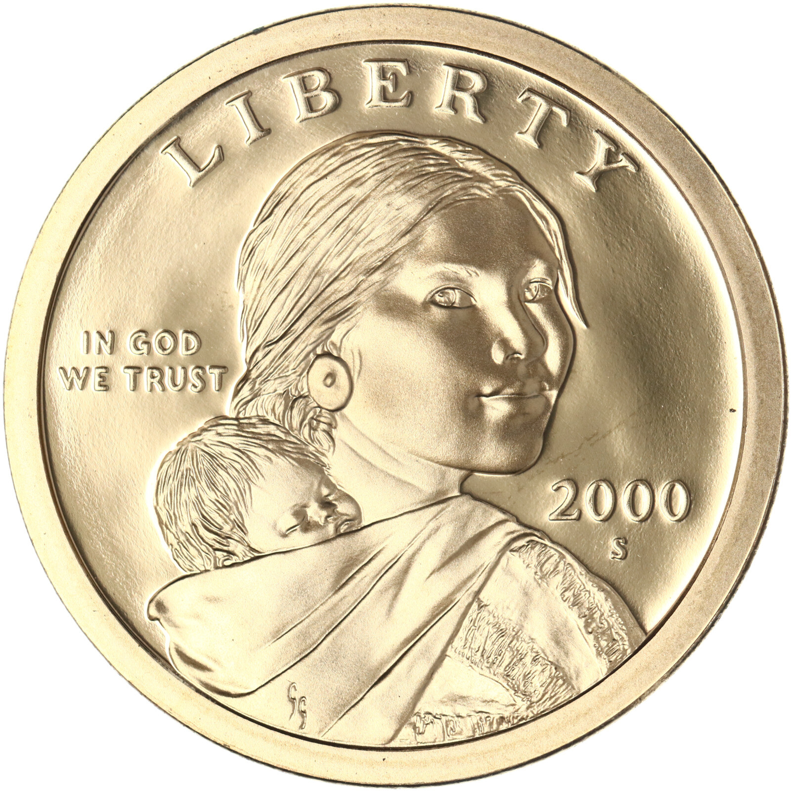 2000 S Native American Sacagawea Dollar Gem DCam Proof