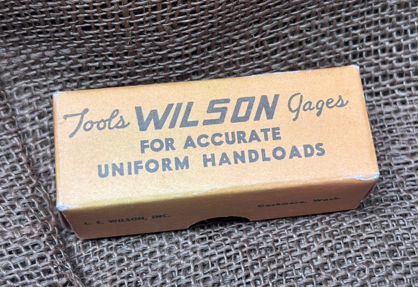 Wilson Cartridge Case Gauge 22 PPC Caliber / 7L