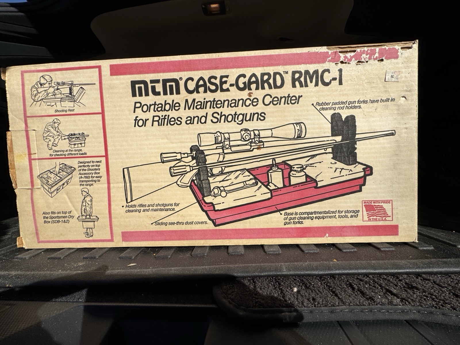 MTM Case Gard Portable Maintenance Center For Rifle & Shotgun Cleaning, RMC-1-30