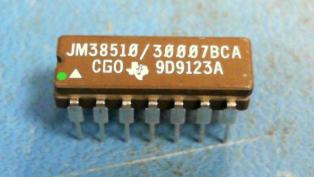 New (7pcs) JM38510/30007BCA TEXAS INSTRUMENTS IC Logic