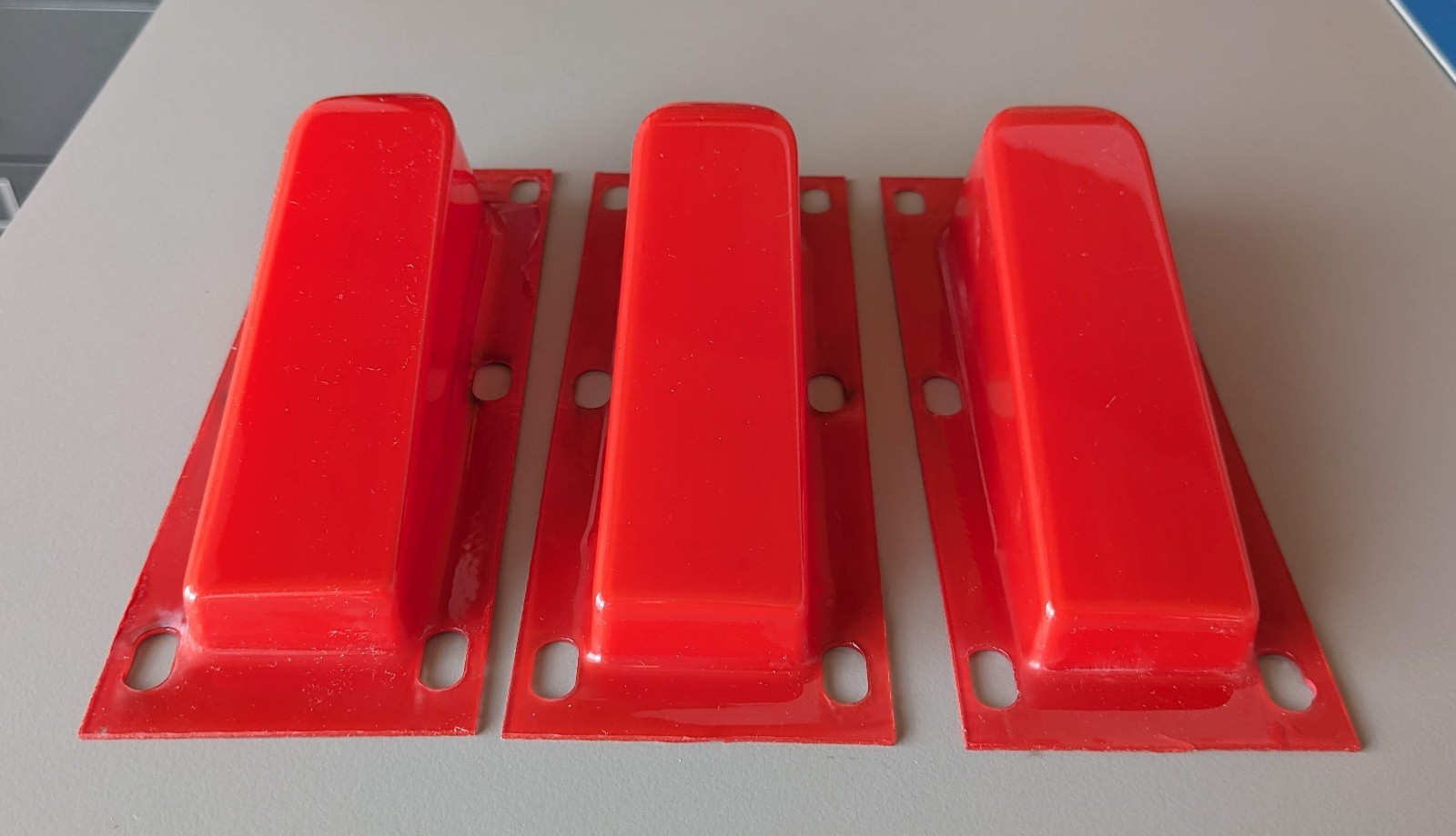 Williams Extra Innings 1962 World Series Baseball Pinball Red Ramps - Set of 3