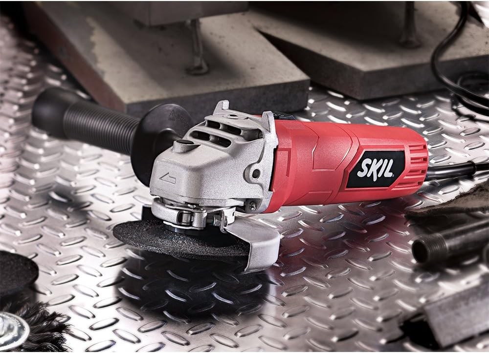 6.0 Amp 4.5 Inch Angle Grinder Electric Handheld Cutting Grinding Tool