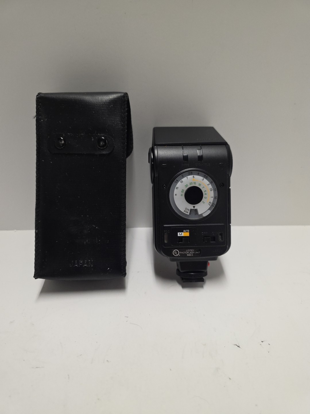 Genuine Minolta Auto 128 Flash Tested, Working Excellent Condition Includes Case