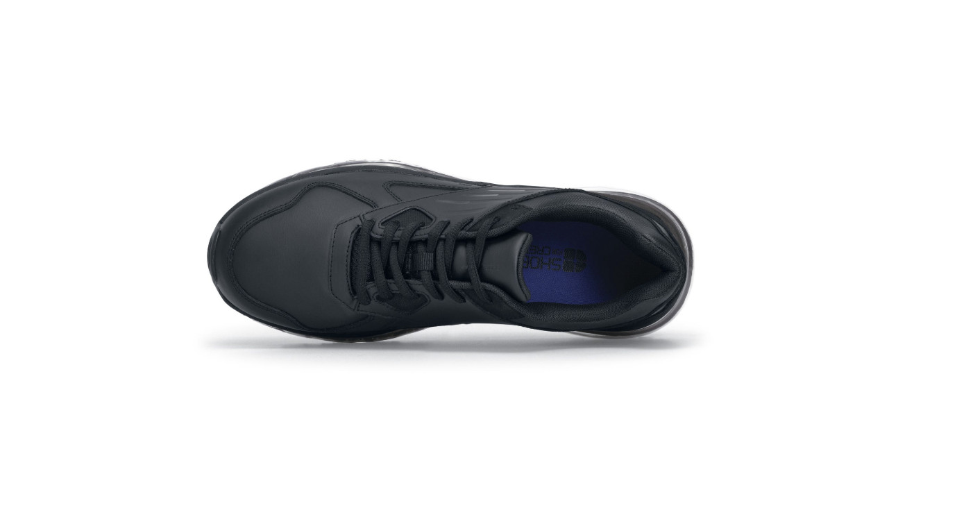 Shoes For Crews - Geo Athletic Shoes -Men's Black, Style # 22123 - Sale 2026!!!