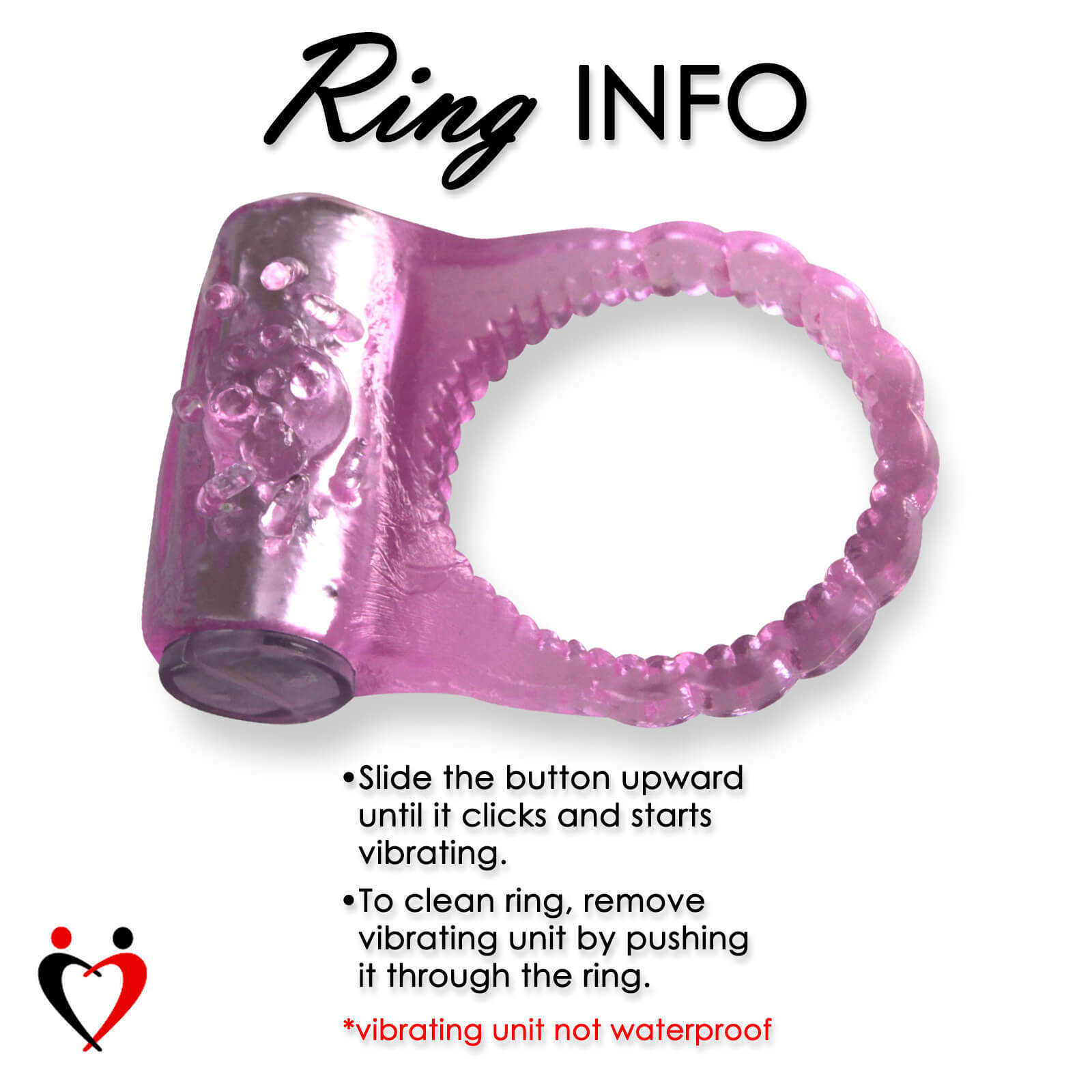 Macho Stallion Vibrating Penis Ring LeLuv Clitoris Tickler