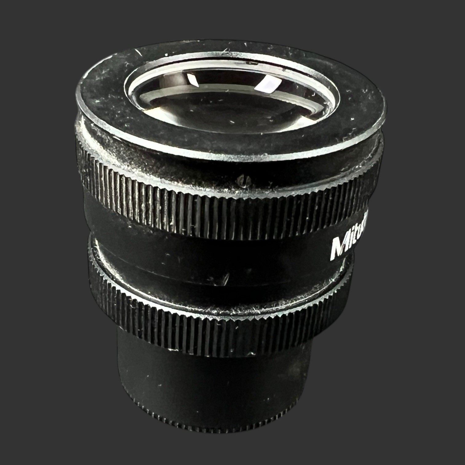 Vintage Mitutoyo WF 10X/24 Microscope Objective Lens