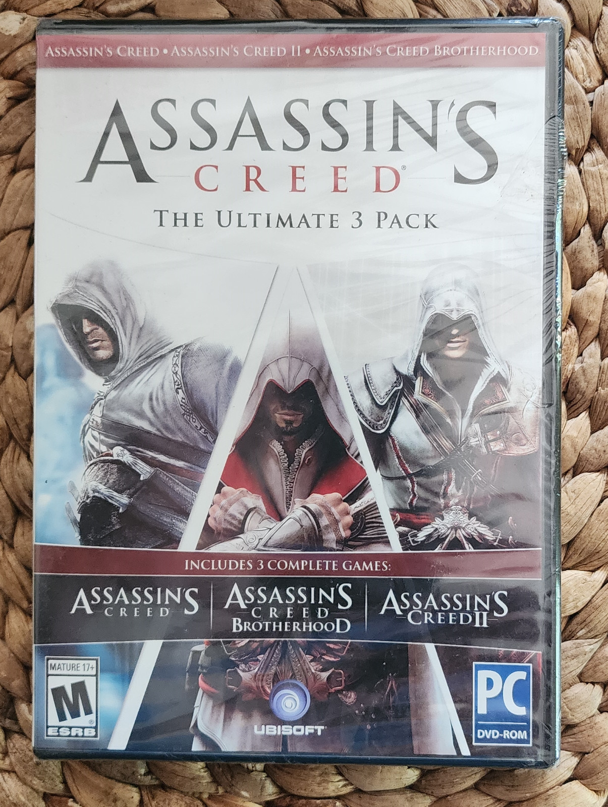 Assassin's Creed Ultimate 3-Pack (2012) PC NEW Factory Sealed US Edition
