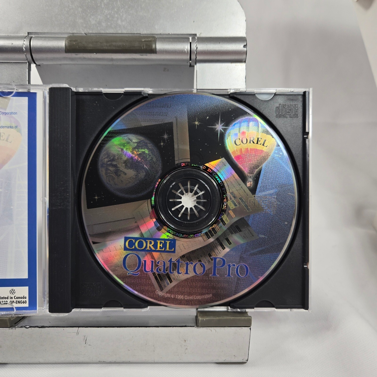 Open Box Corel Quattro Pro Spreadsheet Graphics Software Windows 3.5" Floppy +CD