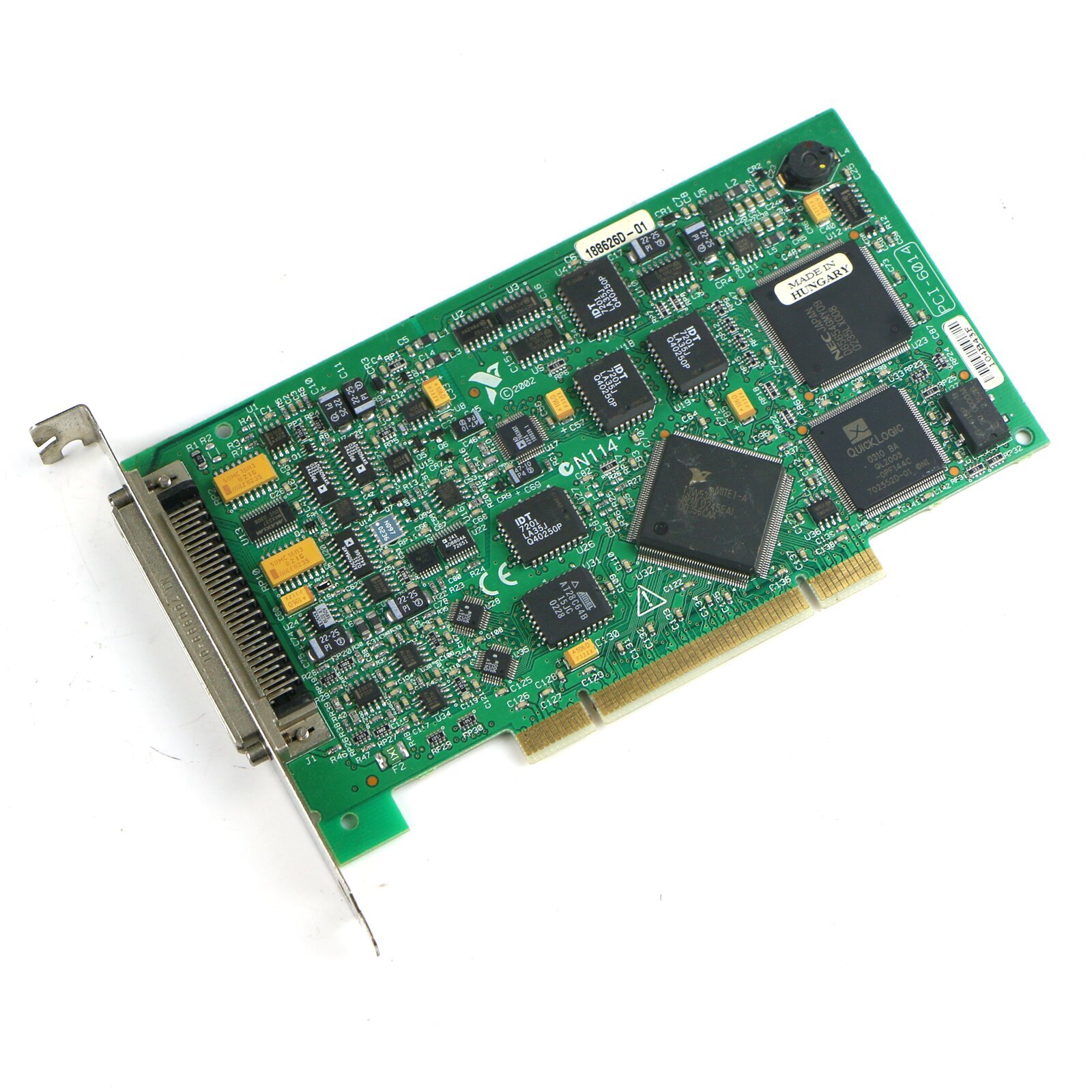 Used National Instruments PCI-6014 NI DAQ Card, Multifunction, Analog Input