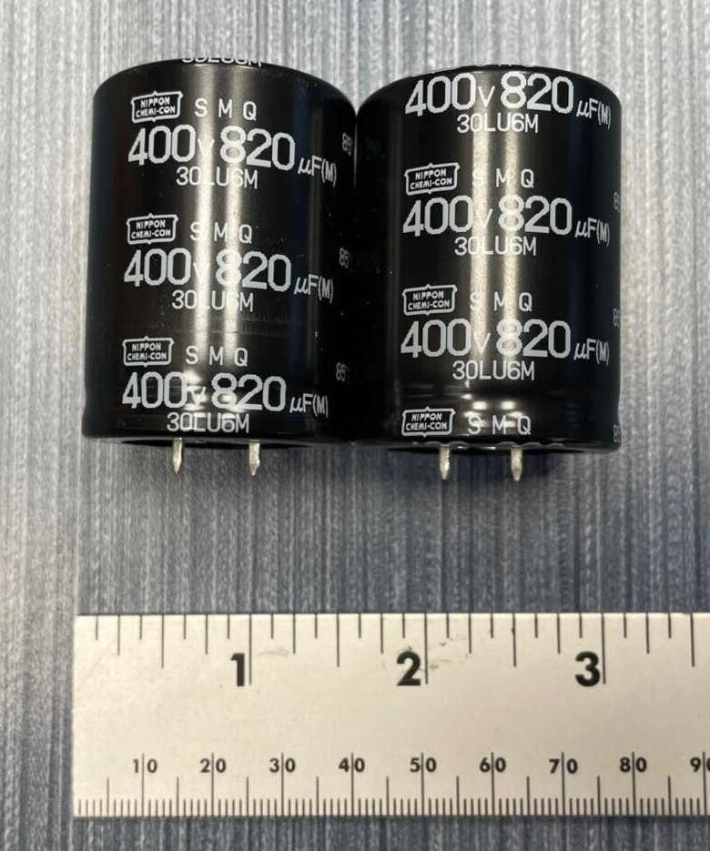 Nippon Chemi-Con 400v 820uf Capacitor