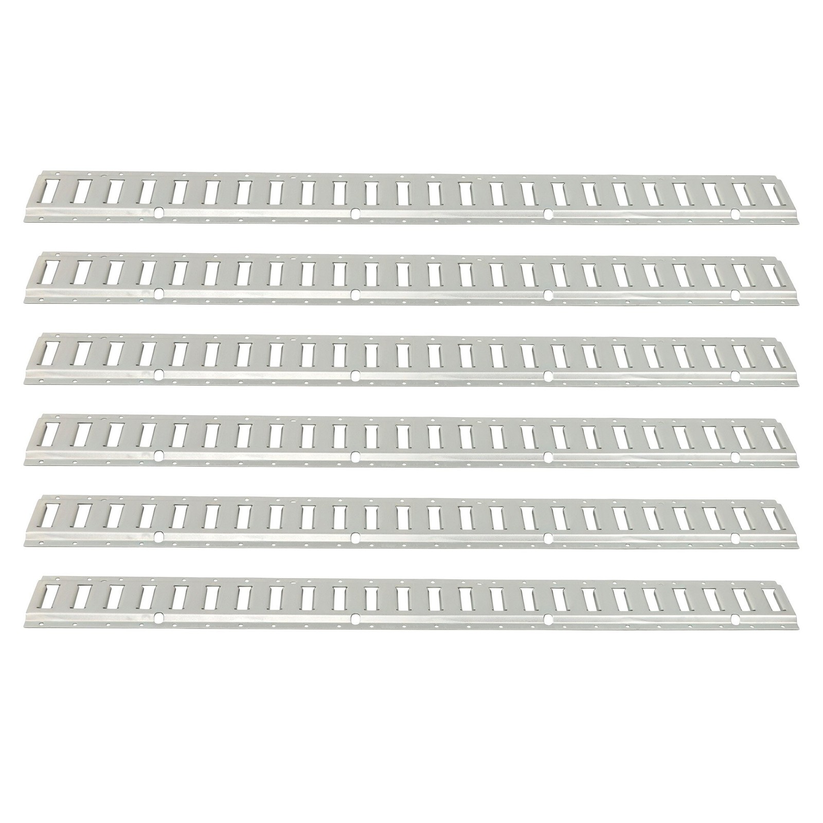 Fit For Garages E Track Tie Down Vans Trailers Rail Kit 4' New 6 Pack