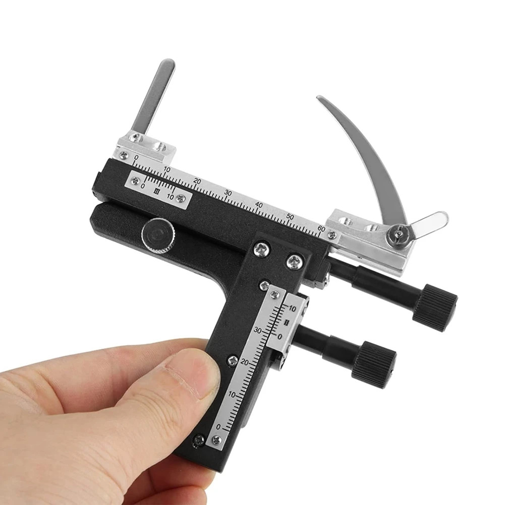 XSP Microscope X-Y Mechanical Stage Metal Movable Slide Holder with Scale Ruler