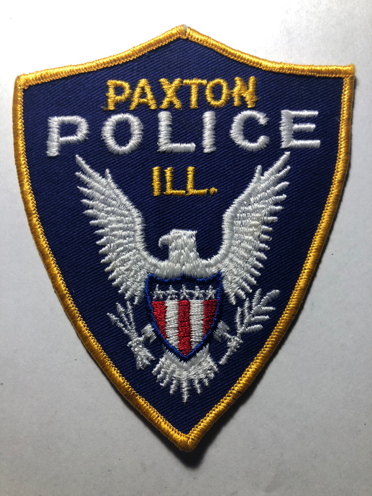 Paxton Illinois Police Patch