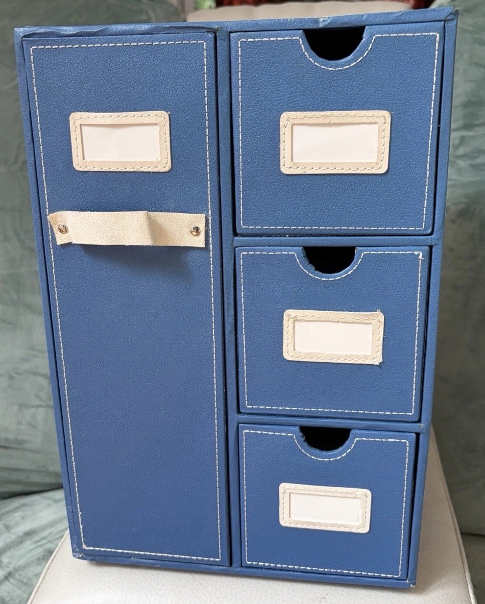 Scrapbooking Organizer/storage Box w/ Scraping Accessories/4 Drawer/Crafts~READ