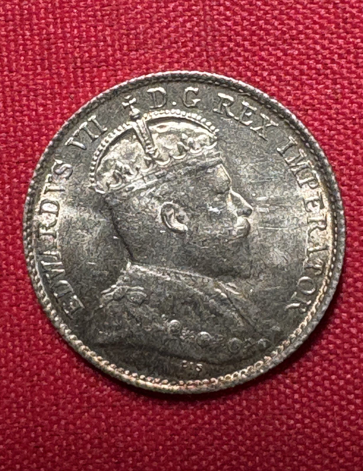 Canada 5-Cent Silver 1904, Better Condition Fishscale, Mint State?, WOW, LOOK