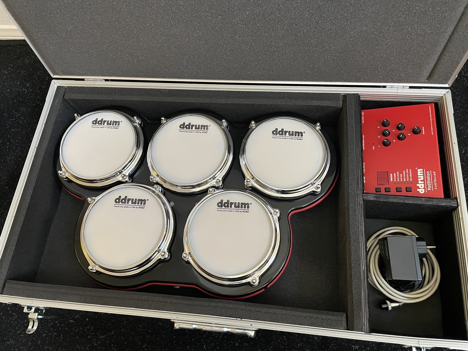 Clavia ddrum PadStation with Controller and flight case - RARE VINTAGE