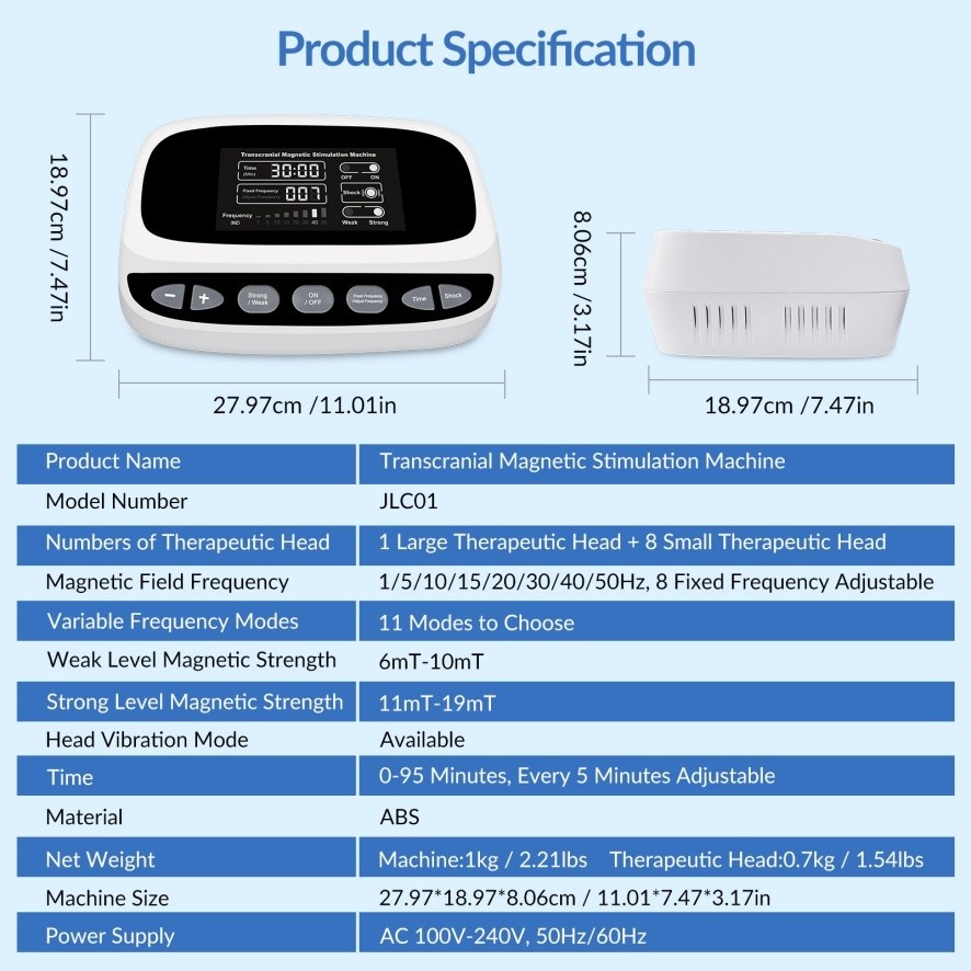 rTMS Therapy Device for Memory Improvement & Sleep Aid