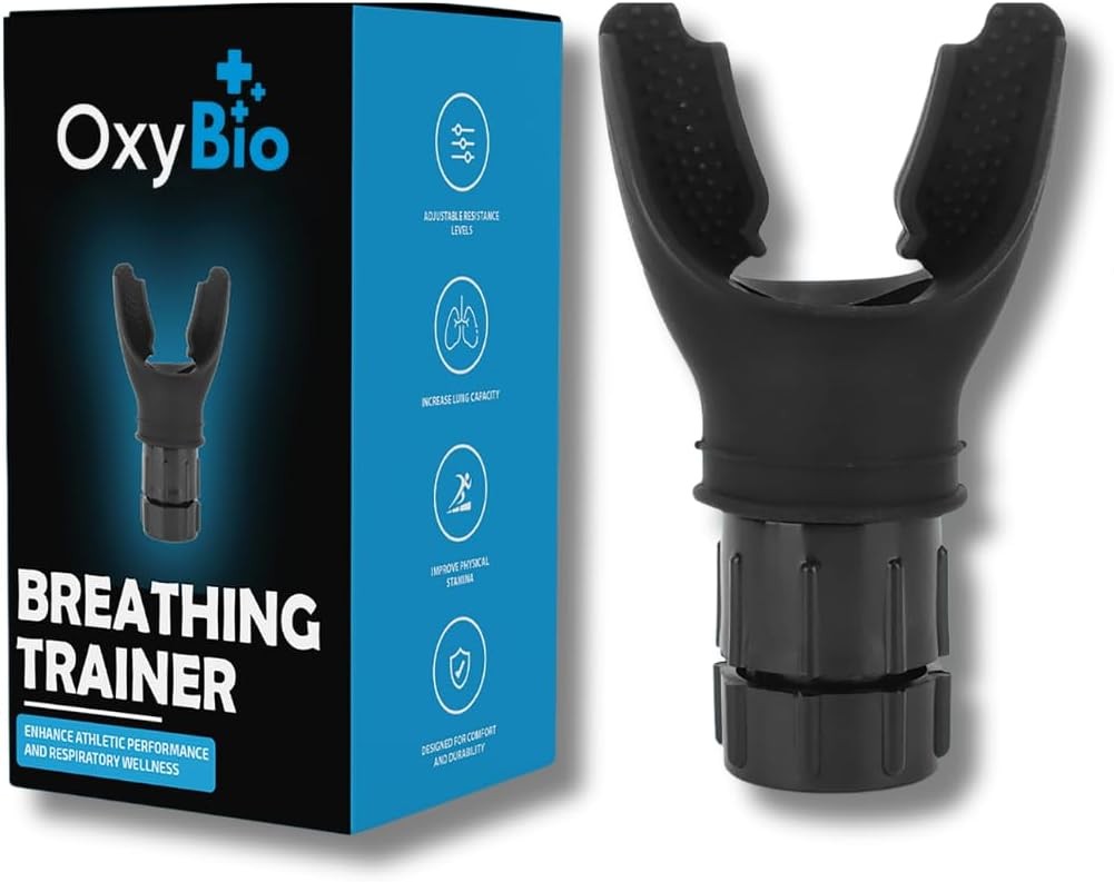 Oxy Respiratory Trainer | Breathe Easier with Stronger Lungs | Made with...